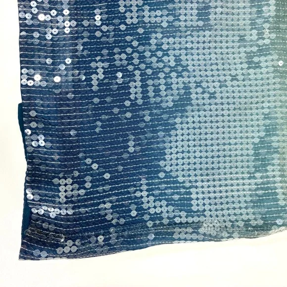 Veronica Beard Leda Sequin Midi Dress Ombre Multi 4 6 NWT Gradient Column Glam - Picture 17 of 17